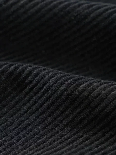 Geacă Universal Works de catifea cord negru