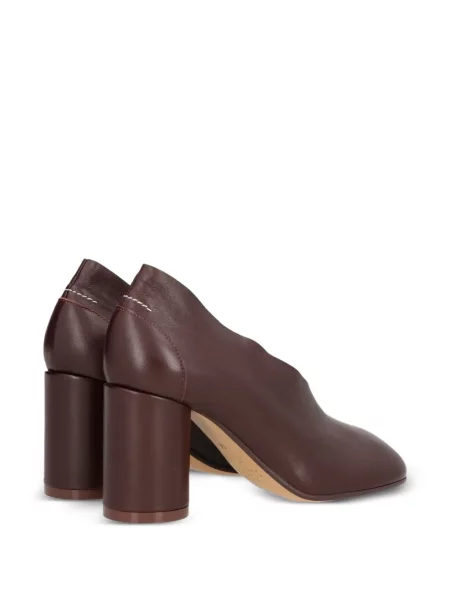 Pantofi cu toc Mm6 Maison Margiela din piele maro