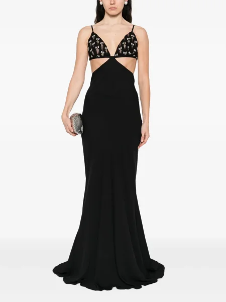 Rochie maxi Nissa de costum negru