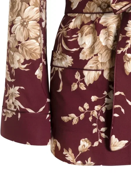 Cămașă Dolce & Gabbana cu model floral roșu