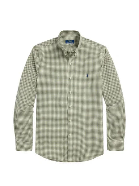 Krótka czapka z daszkiem Polo Ralph Lauren w jodełkę jednorzędowa niebieska