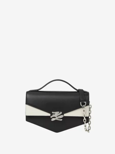 Karl Lagerfeld Válltáska Karl Lagerfeld Sac Bandoulière Karl Studio Noir' fekete