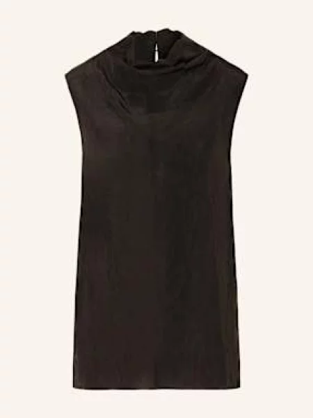 Top Gauchère bez rękawów czarny