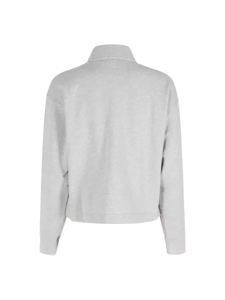 Koszulka polo Maison Kitsune szara