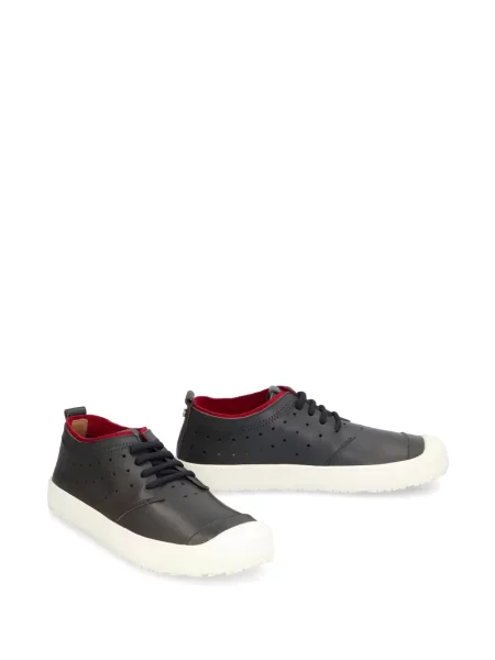 Sneakerși Volta din piele negru