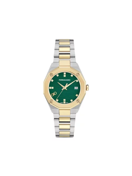 Ceas Ferragamo auriu