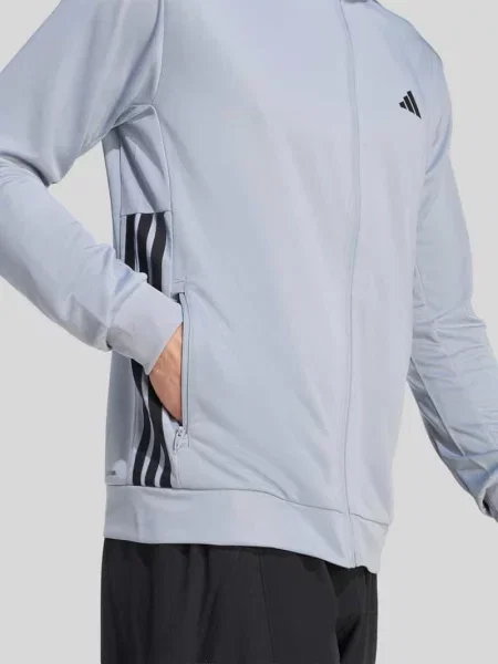 Kurtka treningowa o kroju regular fit z detalem z logo Adidas Training