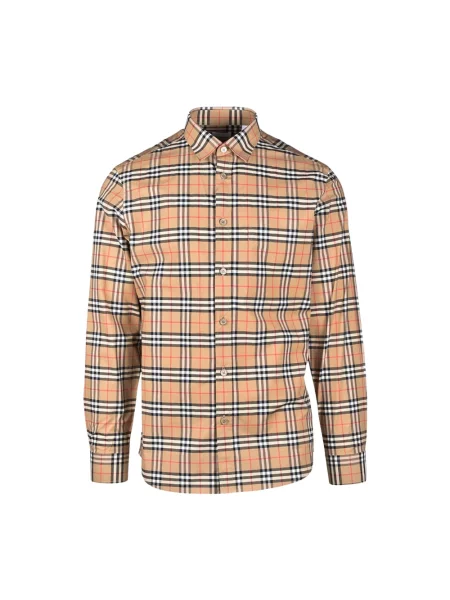 Koszula Burberry beżowa
