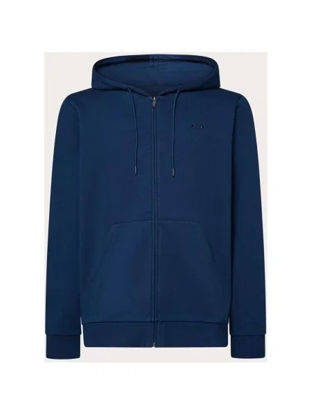 Bluza z kapturem Oakley Relax Full Zip granatowa S niebieska