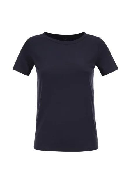 Tricou Weekend Max Mara cu imagine din jerseu albastru