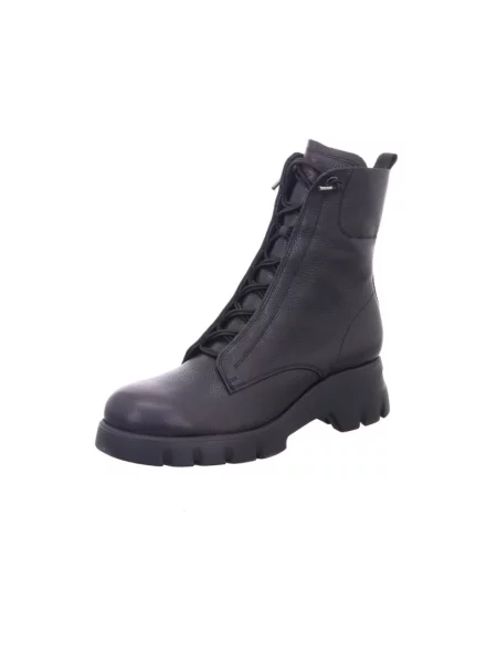Buty do kostki Paul Green skórzane czarne