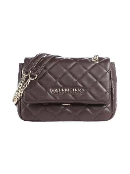 Valentino Bags torebka crossbody z imitacji skóry brązowa