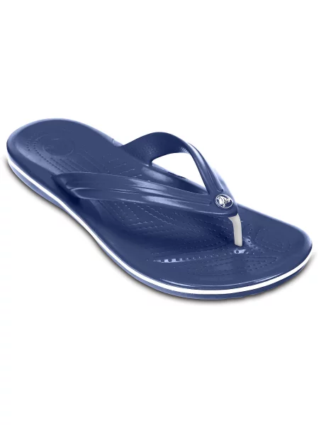 Japonki unisex Crocs Crocband Flip niebieskie