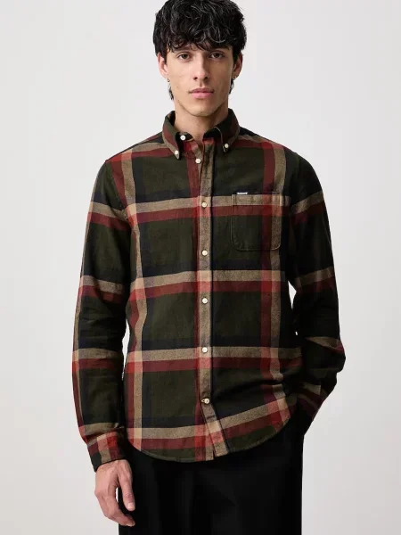 Barbour košile FOLLEY zelená