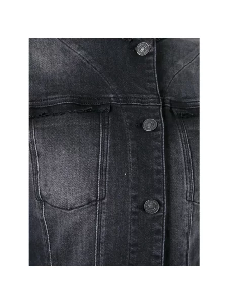 Kurtka jeansowa 7 For All Mankind czarna