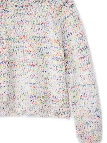 Sweter dziecięcy Desigual biały