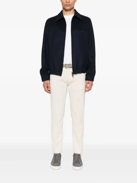 Pantaloni Dondup din țesătură twill