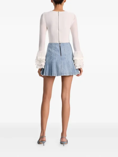Top Alice + Olivia alb