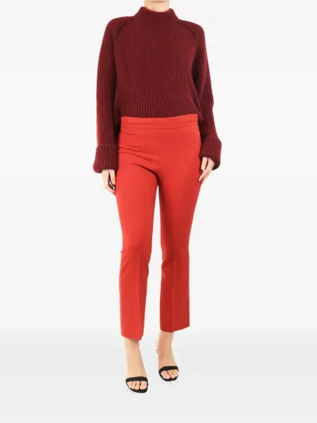 Pantaloni Max Mara roșu