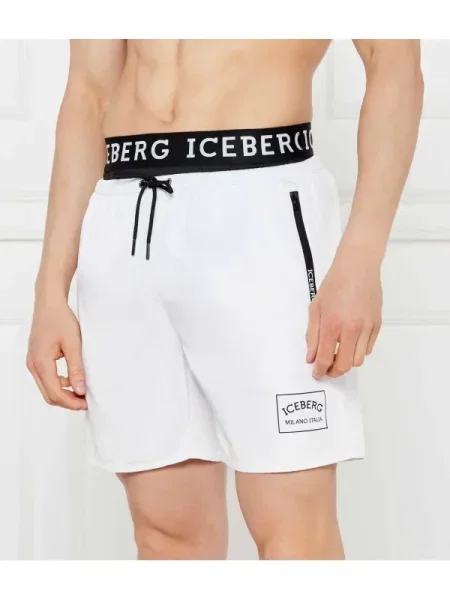 Sport rövidnadrág Iceberg fehér