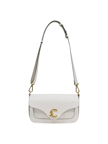 Ročna torba Coccinelle SSK Coccinelle C-Me Calf E1 SSK 12 03 01 Écru bela