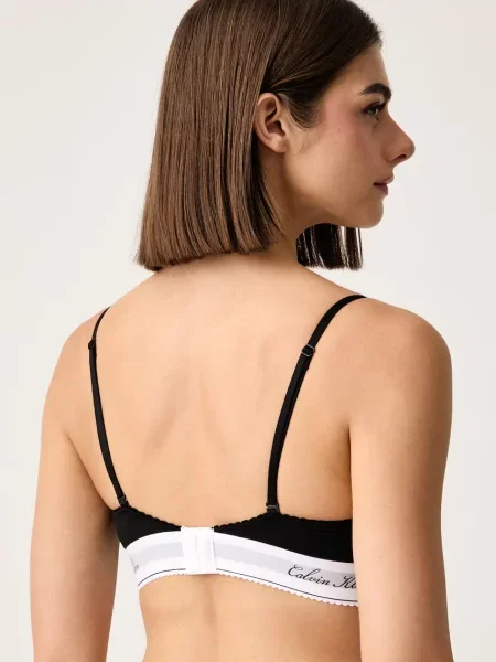 Calvin Klein Underwear trojuholníková podprsenka čierna