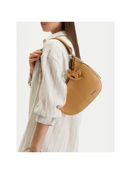 Ročna torba Badura rjava