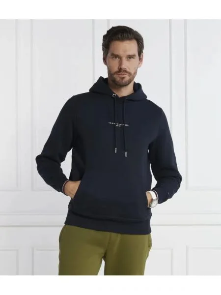 Tommy Hilfiger Hanorac TOMMY LOGO TIPPED HOODY