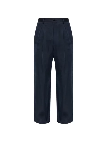 Pantaloni Giorgio Armani albastru
