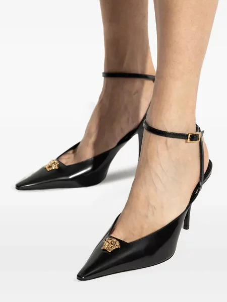 Pantofi cu toc Versace negru