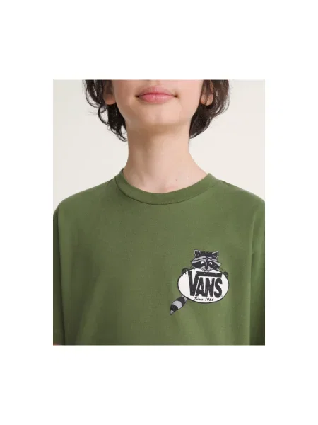 Tricou copii Vans verde