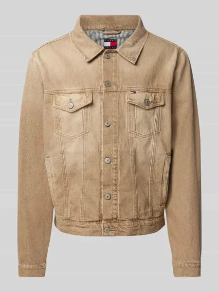 Tommy Jeans Kurtka Jeansowa Ryan braun beżowe