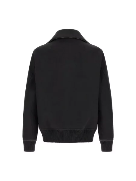 Kurtka bomber Rick Owens wełniany czarny