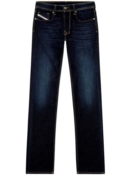 Дънки straight leg Diesel Larkee синьо