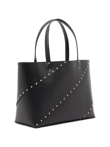 Geantă shopper Valentino Garavani negru