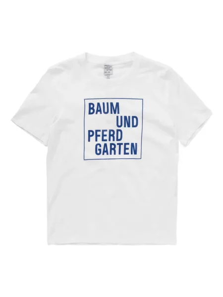 Koszulka Baum Und Pferdgarten z nadrukiem biała