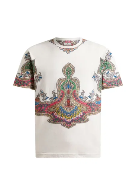 Tricou Etro cu imagine cu model paisley