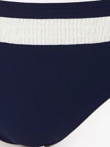 Lidea Podstawowe Figi Bikini Nautic Edge blau białe