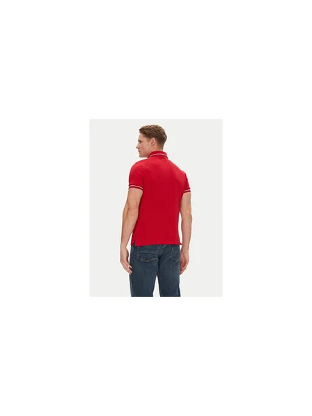 Tommy Hilfiger Pólóing Seasonal Slim Fit piros