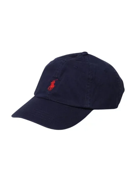 Polo Ralph Lauren czapka z daszkiem z aplikacją niebieska