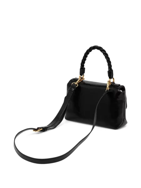 Шопинг чанта Love Moschino със сърца черно