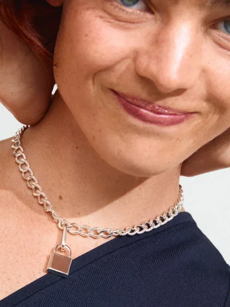 Pilgrim Pakabukas Locket sidabrinė