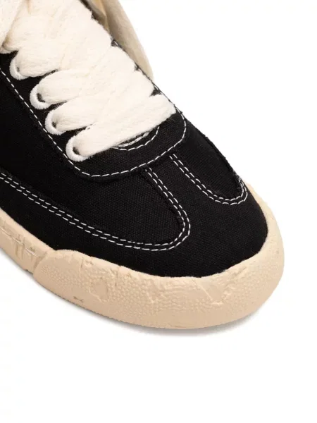 Sneakerși General Scale. din canvas negru