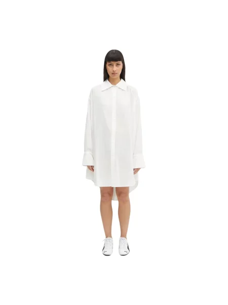 Our Legacy sukienka Gale mini oversize biały
