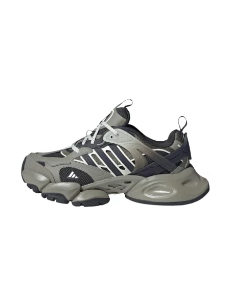 Sneakersy Adidas skórzane szare