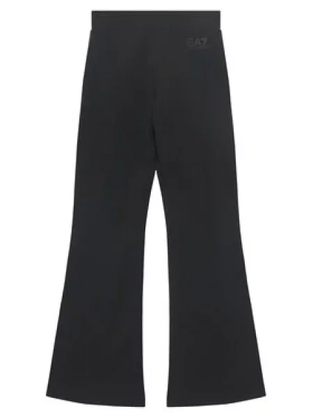 Emporio Armani Sportinės kelnės Flare Fit juoda