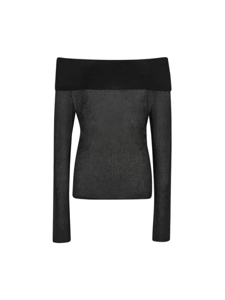 Sweter Roberto Collina czarny