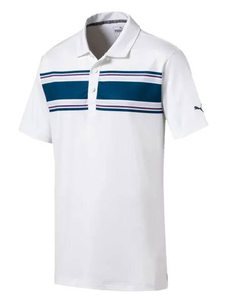 Tricou polo Puma alb