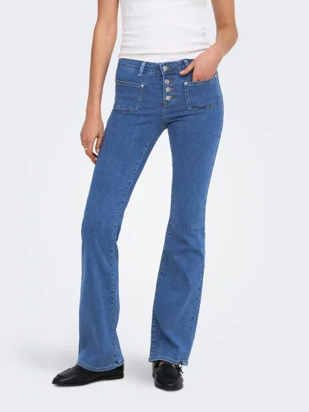 ONLY Džínsy ONLWAUW denim modrá