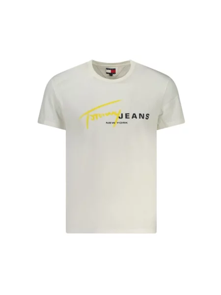 Tommy Jeans T-Shirt Signature Dna biały